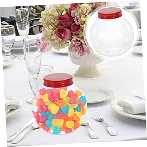 STOBOK 5pcs Christmas Candy Jars with Sealing Lids
