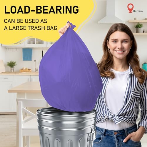 Purple Plastic Tablecloths 2 Pack Disposable Table Covers 54 x 108 Inch