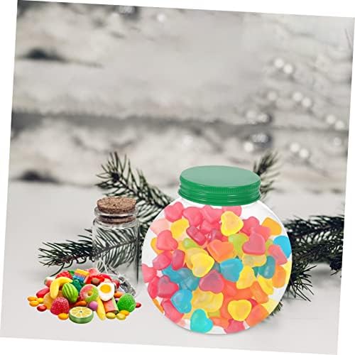 DOITOOL 5pcs Christmas Shaped Candy Jars with Sealing Lids