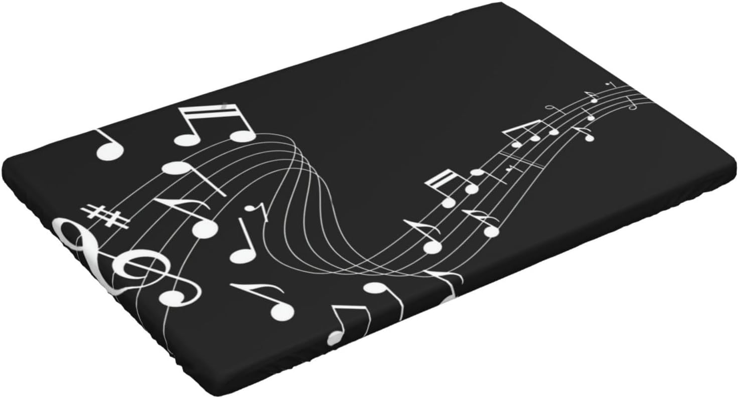 Musical Notes Tablecover for Music Party Decoration
