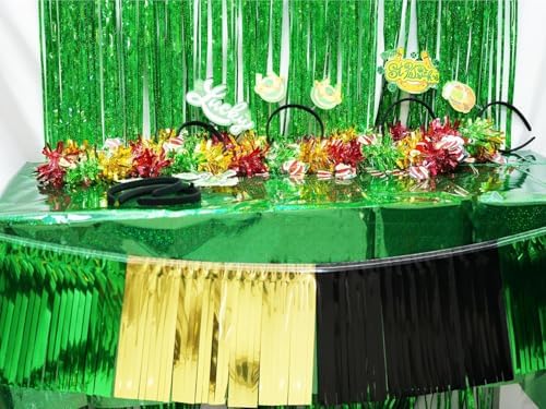 GREATRIL Green Table Cover 54 x 108 - 2 Packs