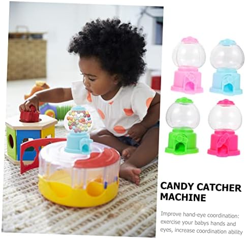 4pcs Gumball Machine Candy Capsules Toy for Kids and Parties