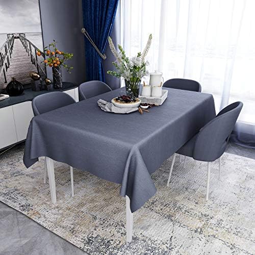 Obstal Waterproof Tablecloth 54 x 78 Dark Grey