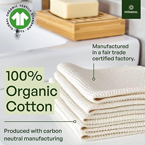 20 Pack Reusable Paper Towels - Eco Friendly - Thick Strong Dish Cloths