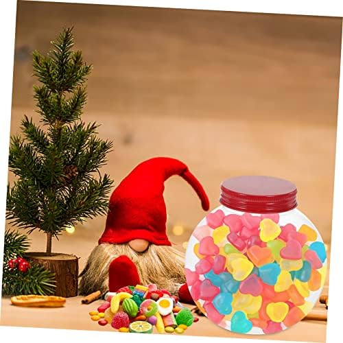 5pcs Shaped Candy Jars for Christmas Parties and Celebrations