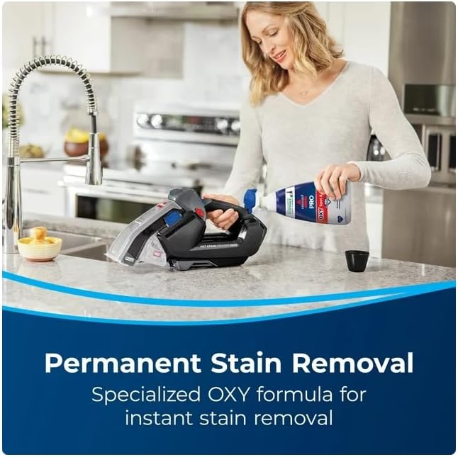Bissell Pet Stain Eraser Duo Portable Deep Cleaner and Dry Hand Vacuum