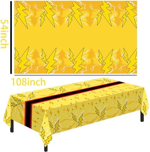 2 Pack Different Birthday Tablecloths 54X108 Inch Decorative