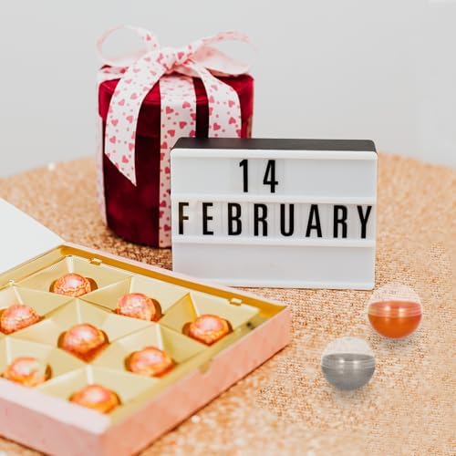 50pcs Vending Machine Capsule Balls 12 Inch Refillable Plastic Candy Container Party Favor Egg Macaron Color