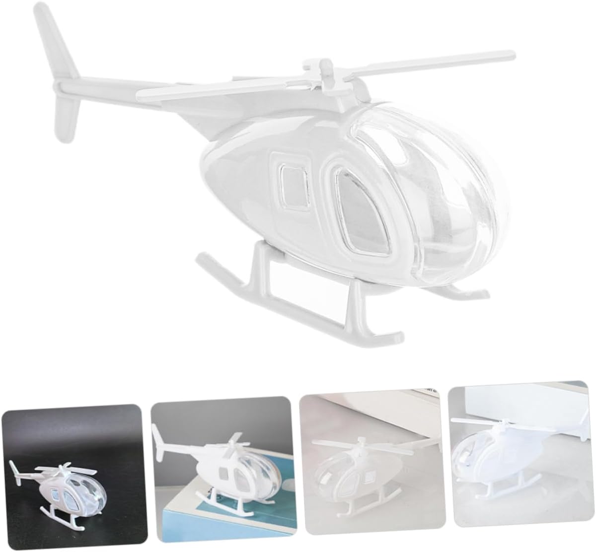 12pcs Transparent Airplane Candy Boxes for Snacks and Treats
