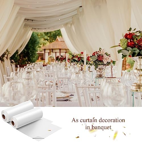 Moukeren 40 x 100 Plastic Tablecloth Roll