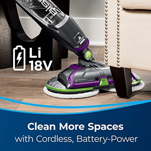 Bissell Spinwave Cordless Pet Hard Floor Mop 18V