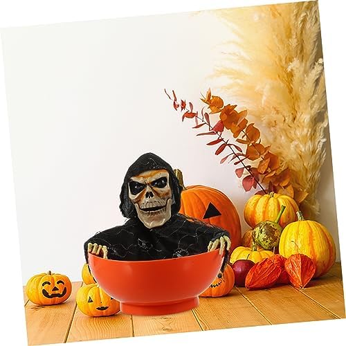 BESPORTBLE Halloween Candy Serving Dish with Light