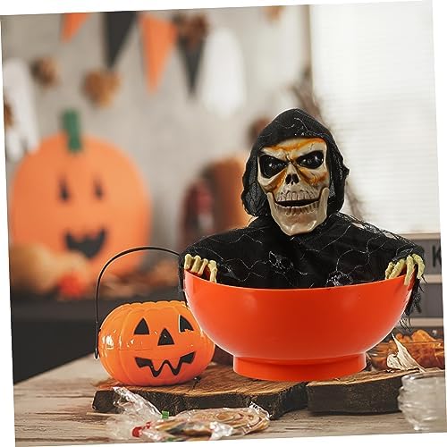 BESPORTBLE Halloween Candy Serving Dish with Light