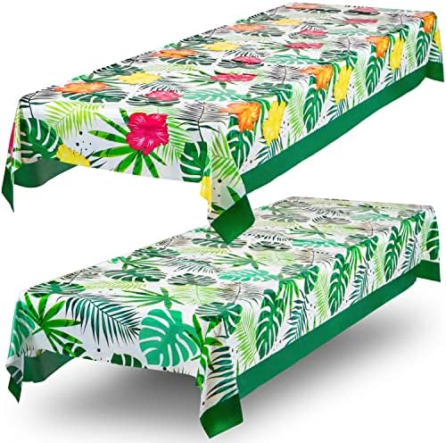 ROYAL BLUEBONNET Luau Tablecloth Set of 2