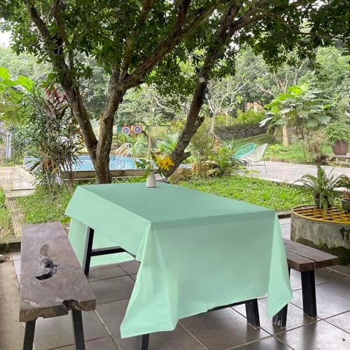 ANECO 100 Compostable Tablecloths for Rectangle Tables 54x108 3 Count