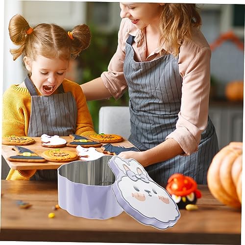 PRETYZOOM Decorative Rabbit Candy Box with Lids for Christmas and Party Favors