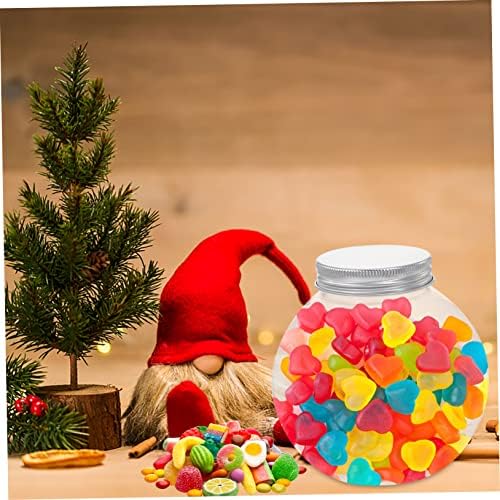 NUOBESTY 5pcs Christmas Candy Jars with Ball Shape Design