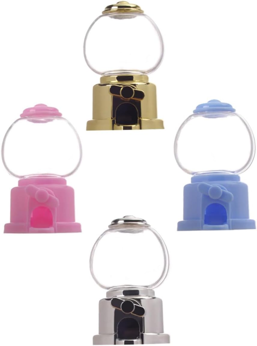 Mobestech 20pcs Manual Gumball Machine Candy Dispenser for Party
