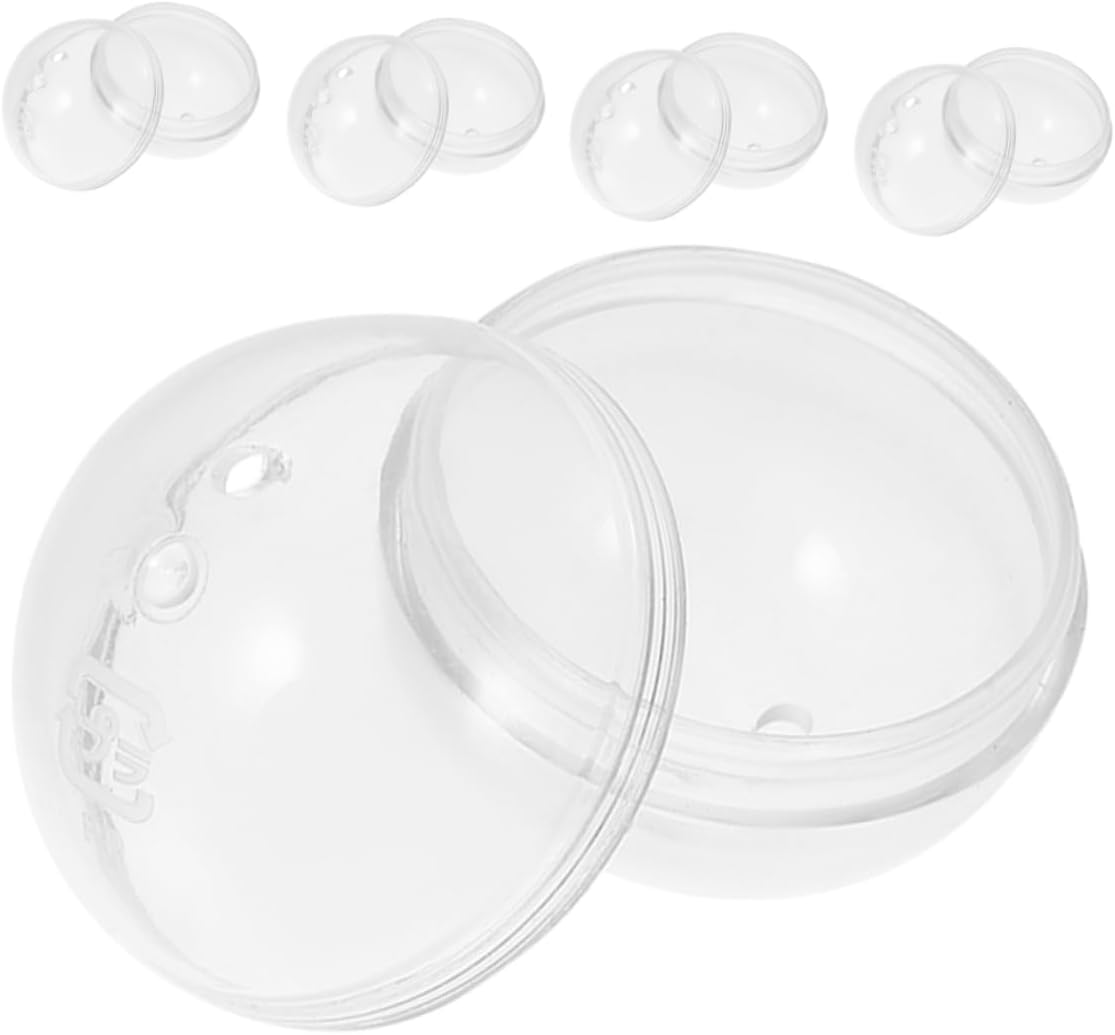 25pcs Clear Round Candy Storage Containers for Party Favors