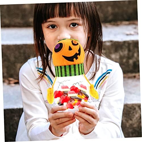 Halloween Candy Jar Creative Pumpkin Design Candy Server for Party Favors and Treats