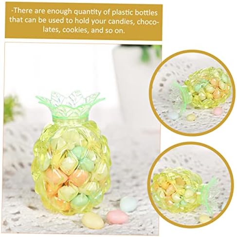 Pineapple Shaped Candy Boxes 20pcs Hawaii Party Favors Container