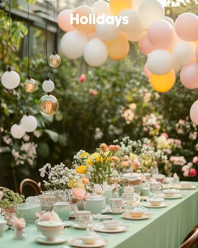 Pureegg 10 Pack 54x108 Inch Light Pastel Tablecloths