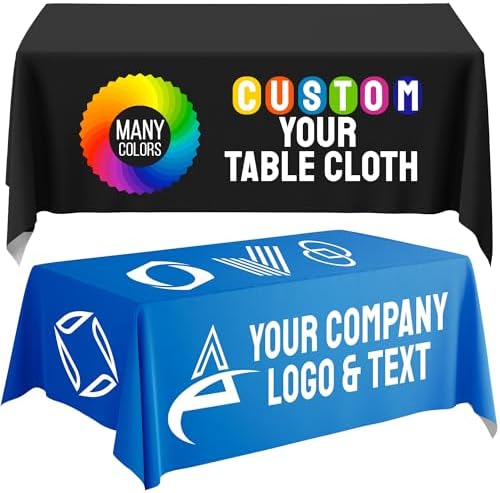 Personalized Tablecloth for Events - Made in USA