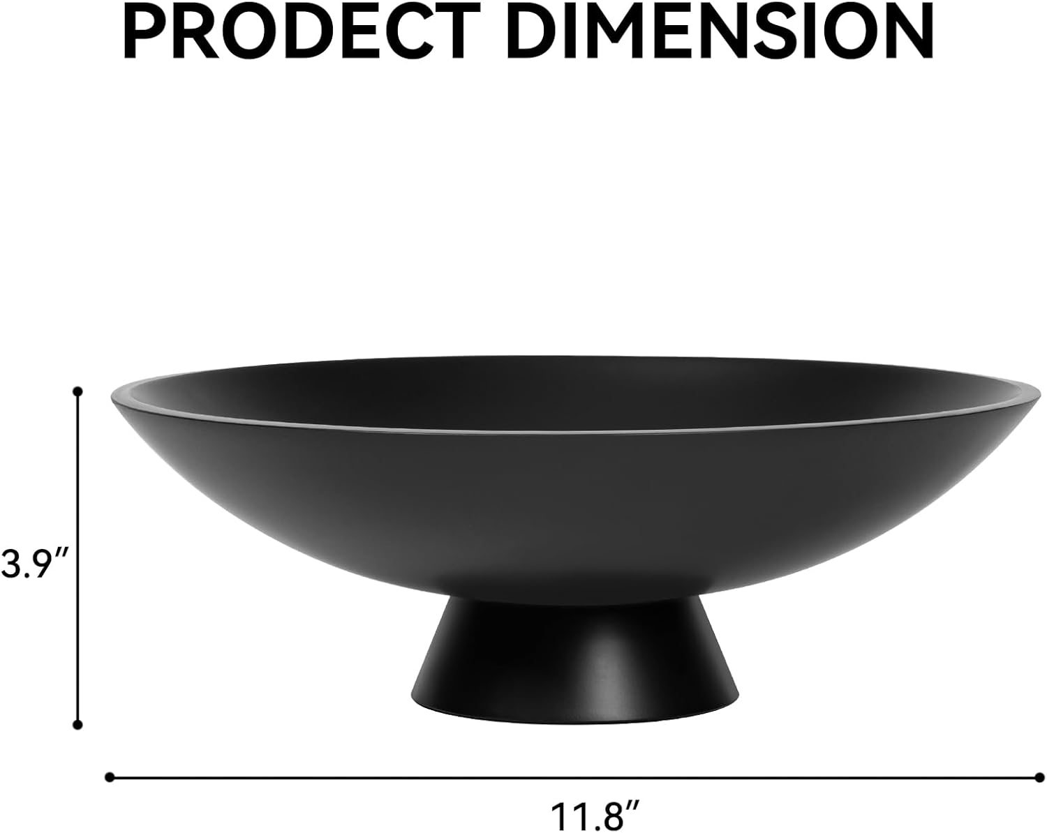UHEY HOME Decorative Fruit Bowl Modern Key Bowl