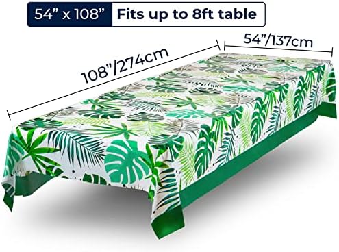 ROYAL BLUEBONNET Luau Tablecloth Set of 2