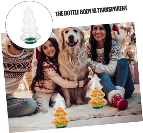 Christmas Tree Candy Storage Jar for Holiday Treats
