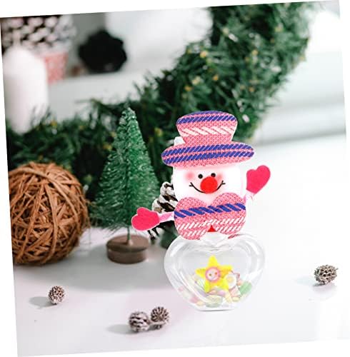 FOMIYES 12 Pcs Clear Candy Jar Christmas Party Favors