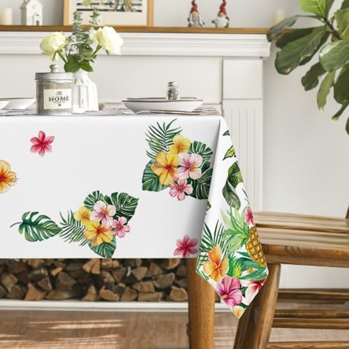 Horaldaily Summer Tablecloth 60x84 Inch Rectangular