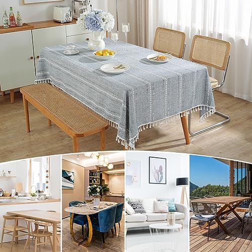 Meioro Rustic Table Cloth Grey 55x55