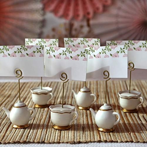 Kate Aspen Pink Tea Party Place Card Holders Set of 6