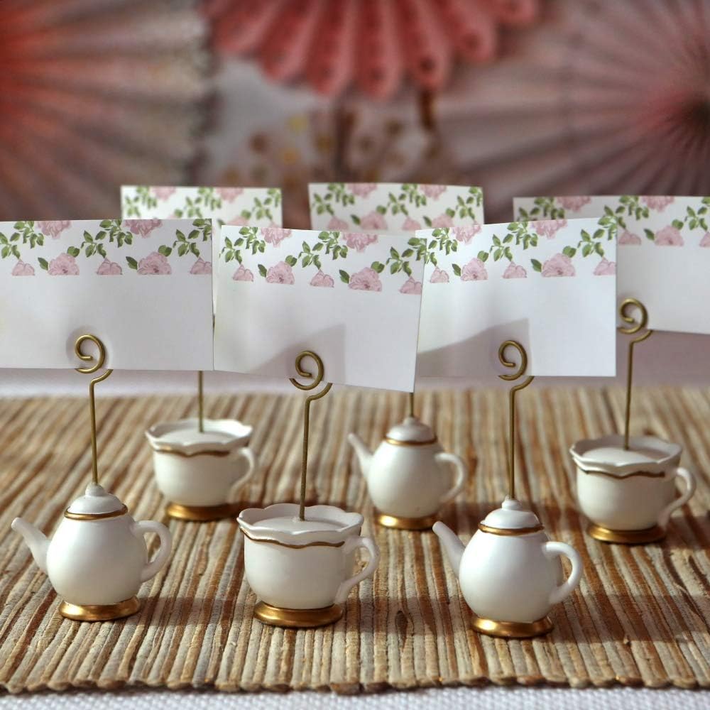 Kate Aspen Pink Tea Party Place Card Holders Set of 6