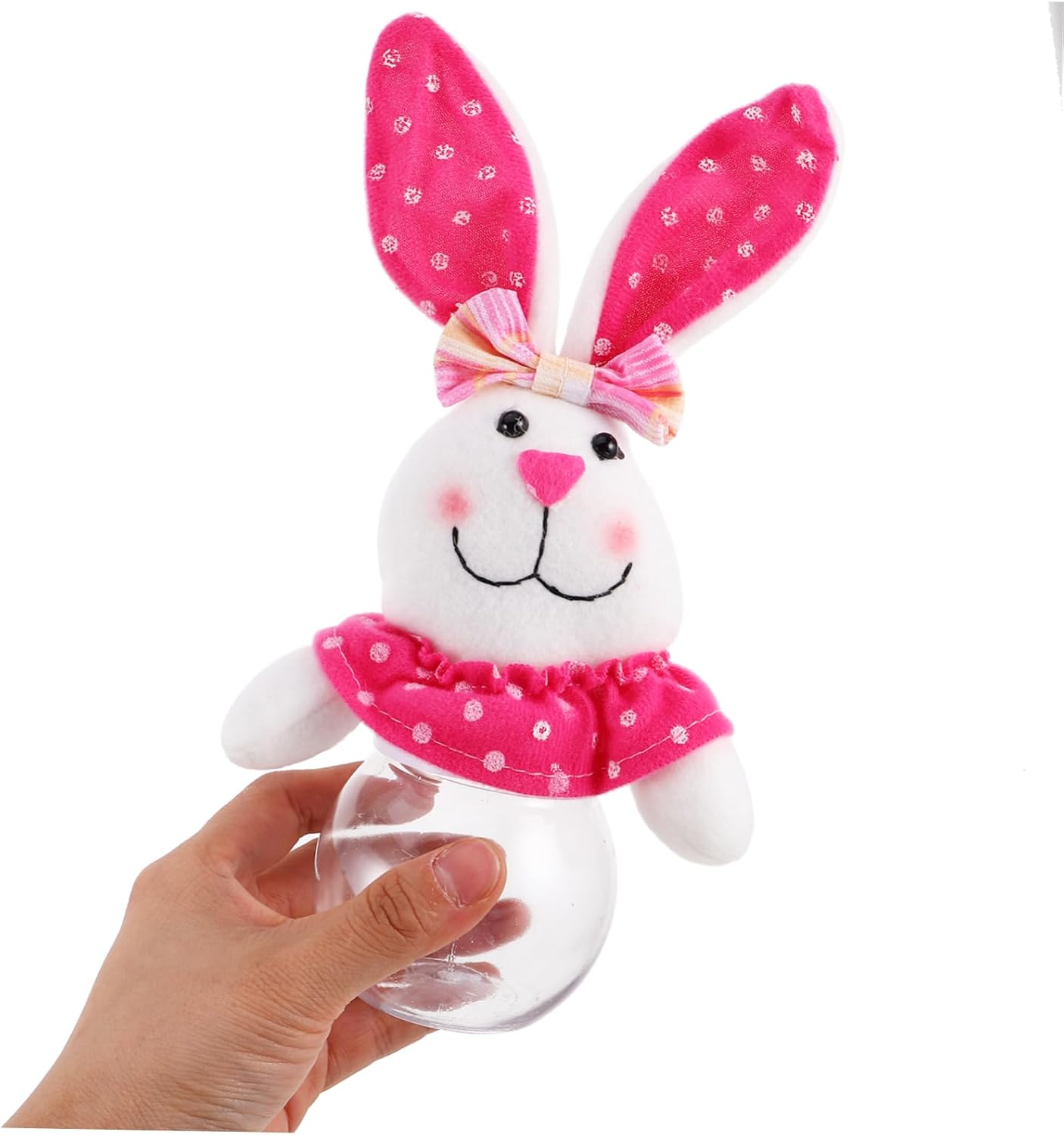 Garneck Easter Bunny Candy Jar for Parties and Celebrations