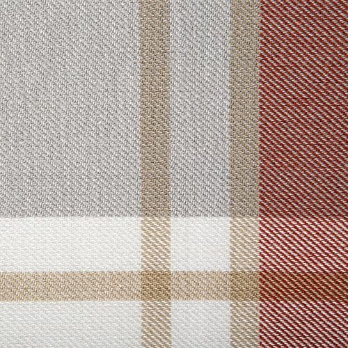 DII Autumn Collection Tabletop Decoration Tablecloth 60x84 Cozy Plaid