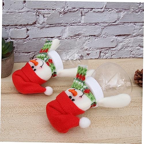5Pcs Snowman Candy Boxes for Christmas Party and Gifting