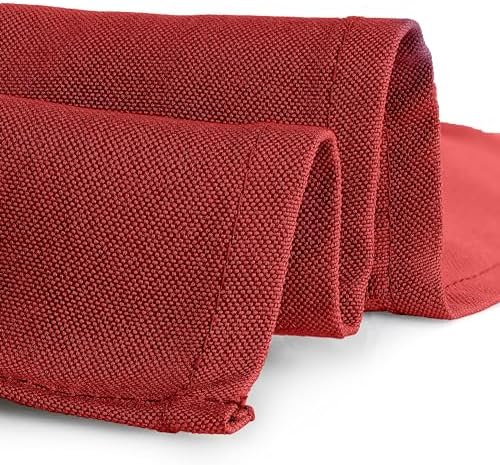 Gee Di Moda Red Fitted Tablecloth 72x30 Inch