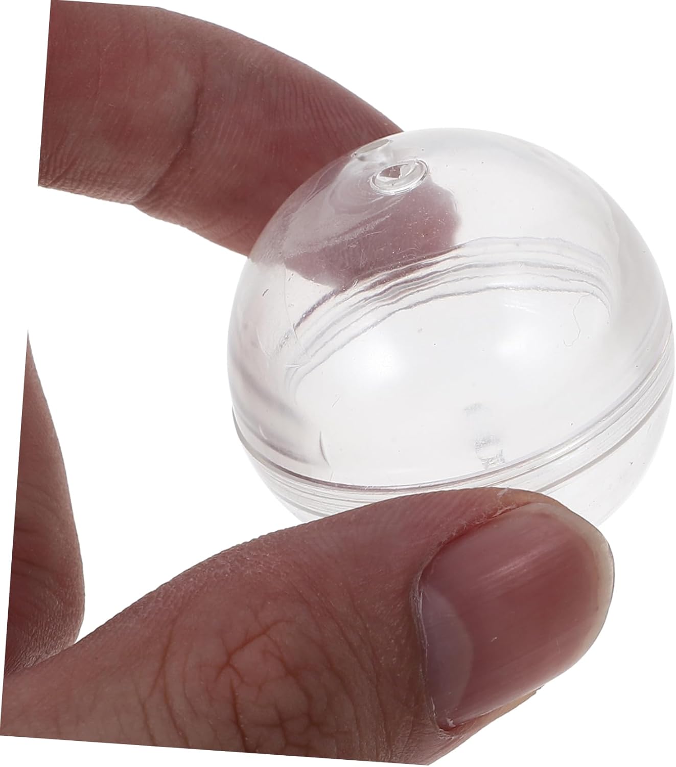 4x4cm Plastic Round Capsules 10pcs Candy Server Vending Machine Fillable Balls