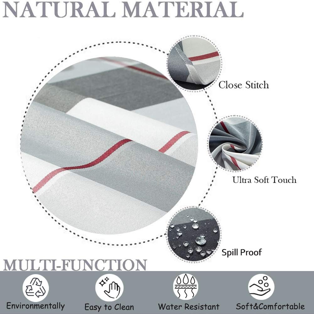 Sastybales Rectangle Tablecloth 60x84 Inch Checkered Spillproof Anti Shrink