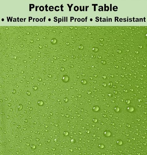 Lime Green Plastic Tablecloths 3 Pack for Party Events