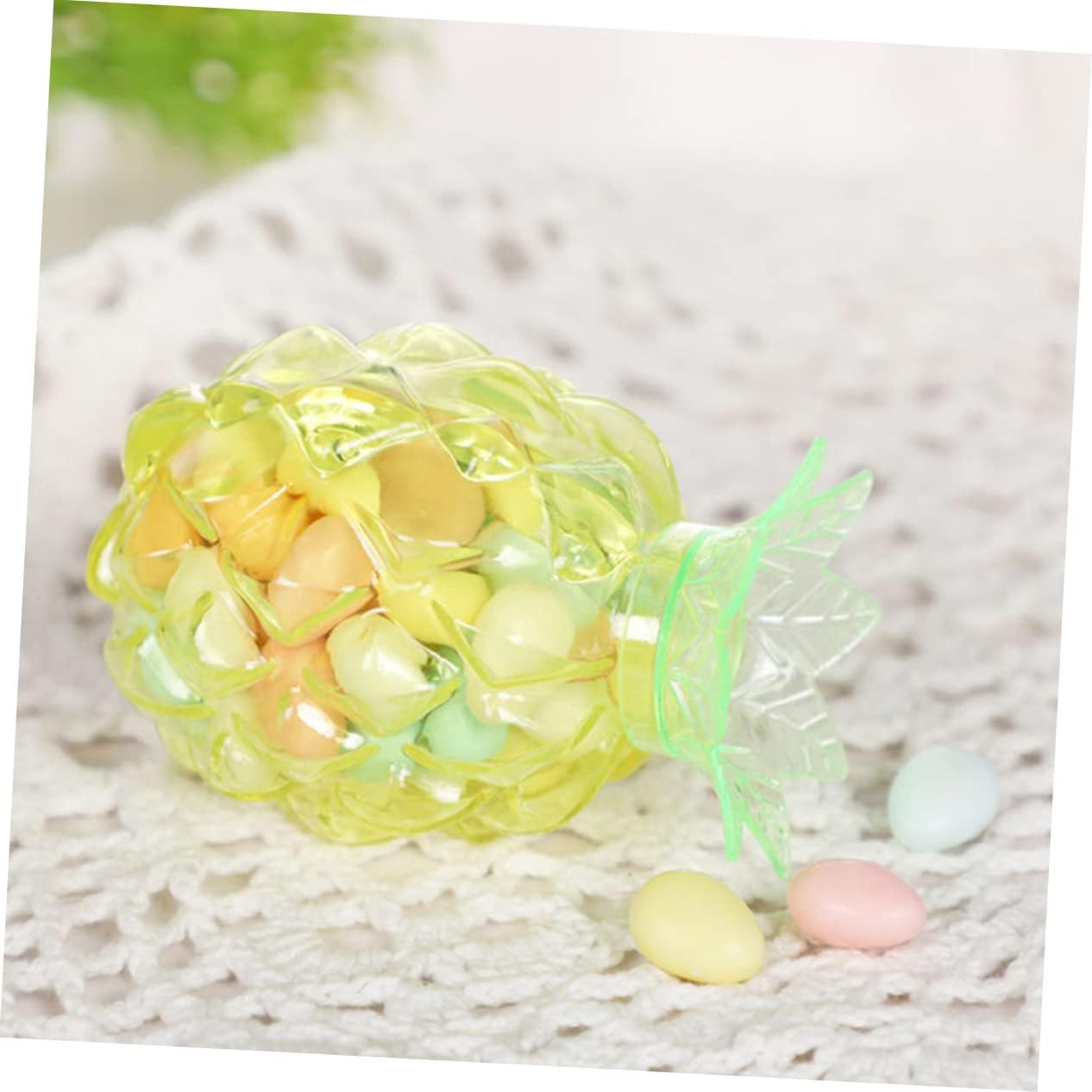 Pineapple Shaped Candy Boxes 20pcs Hawaii Party Favors Container