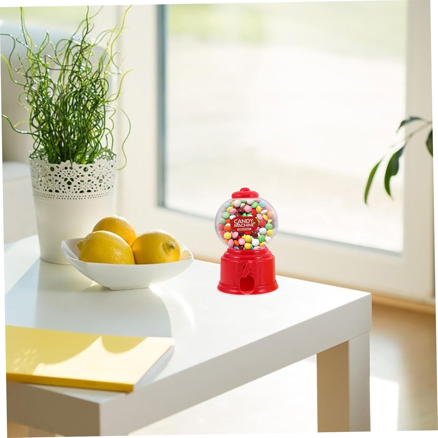 iplusmile 3pcs Mini Candy Dispenser Machine for Kids and Adults
