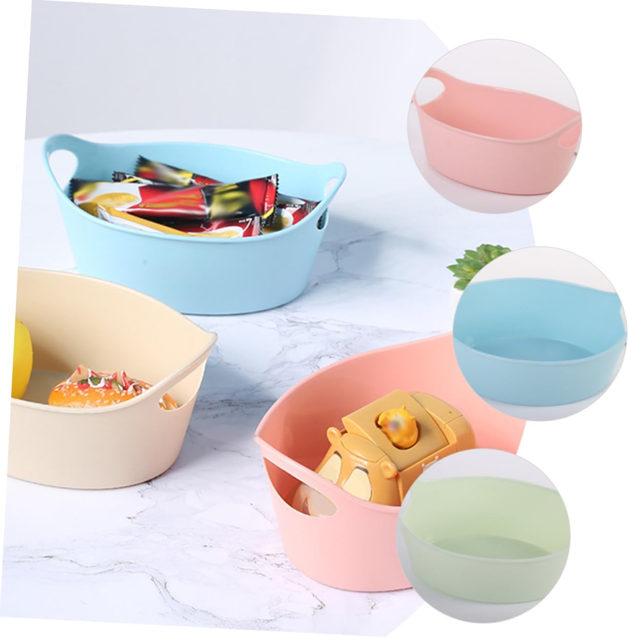 4pcs Ingot Candy Box Realistic Snack Holder for Halloween Parties