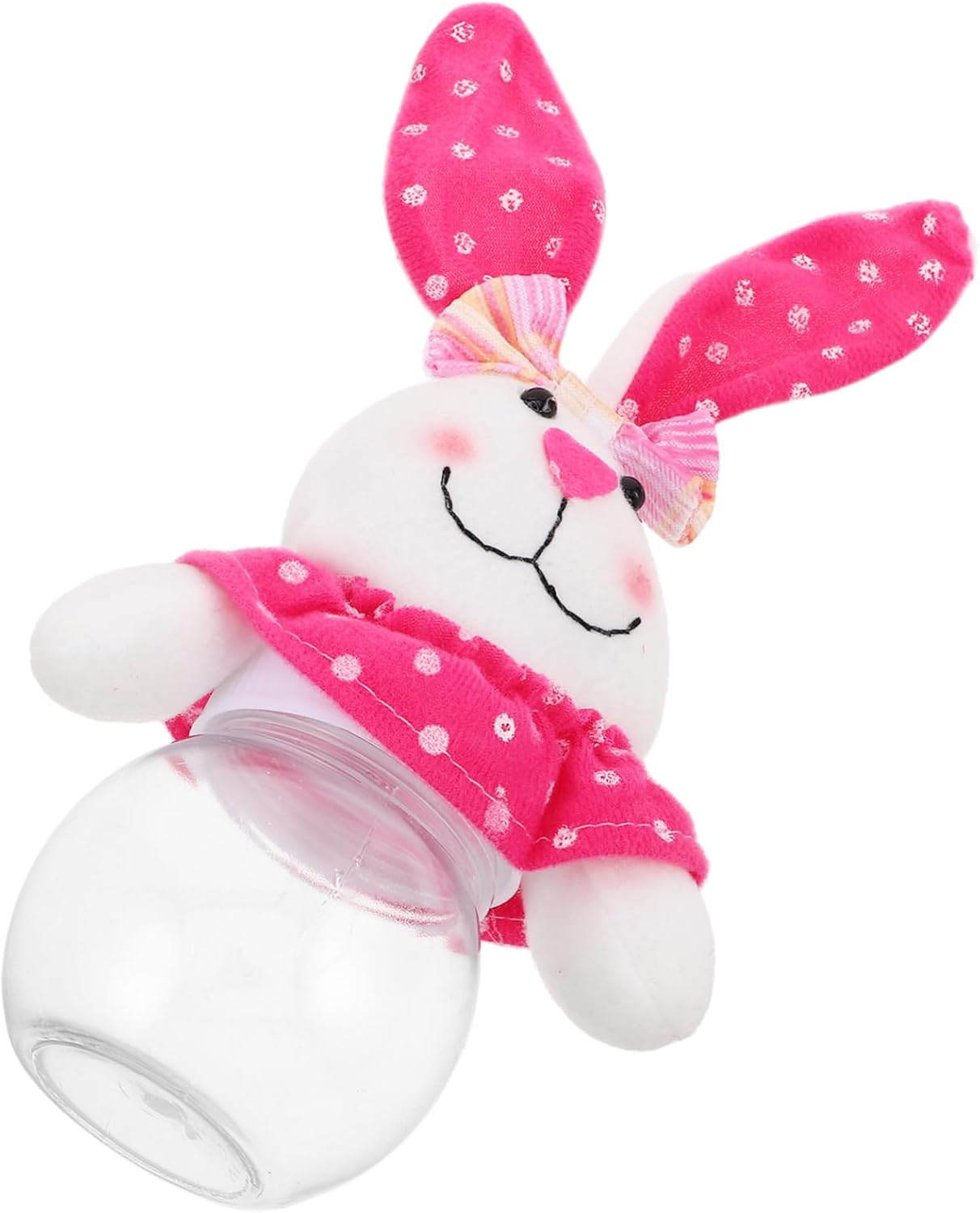 Garneck Easter Bunny Candy Jar for Parties and Celebrations