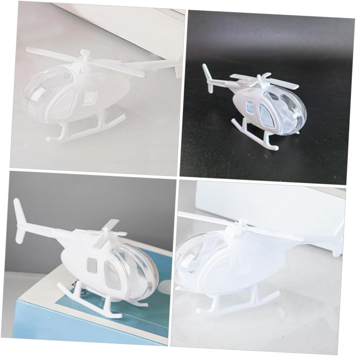 12pcs Transparent Airplane Candy Boxes for Snacks and Treats