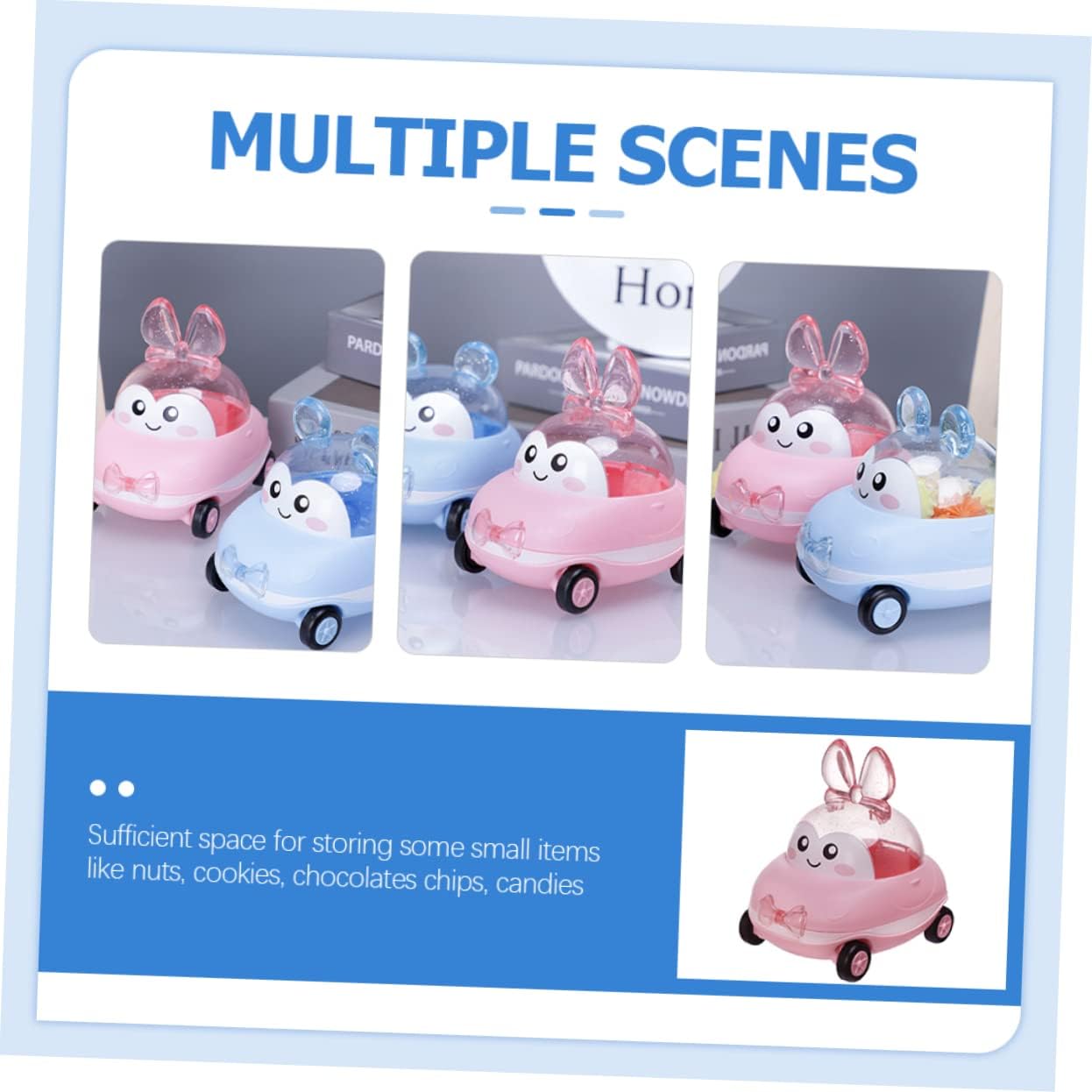 Shower Candy Box Cartoon Car Design for Boys and Girls Birthday Parties and Showers