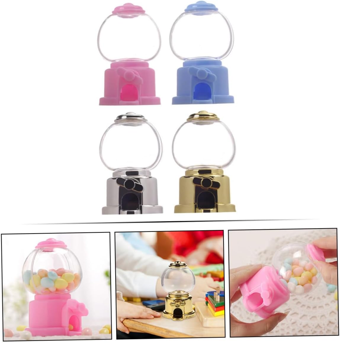 1 Set Reusable Plastic Candy Dispenser for Parties Fundraising
