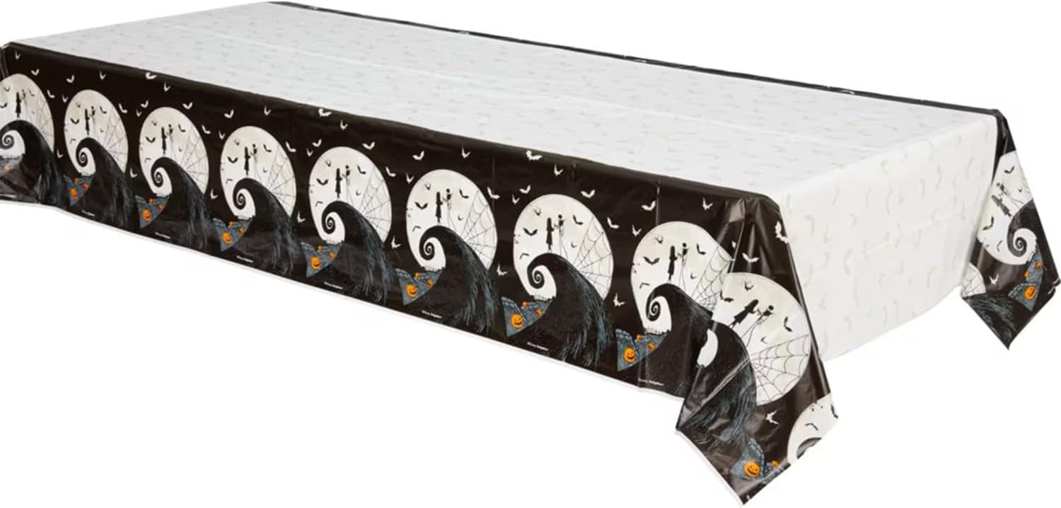 Amscan Nightmare Before Christmas Tablecover 54x96